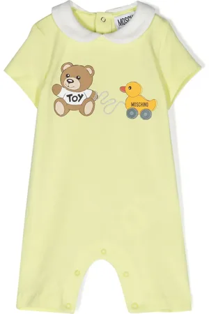 Moschino Romper con ilustración estampada