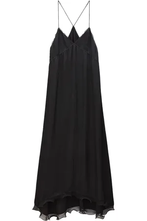 Filippa K Vestido largo con tejido seersucker