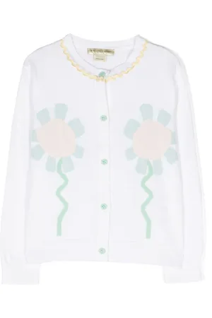 Stella McCartney Cárdigan con girasoles estampados
