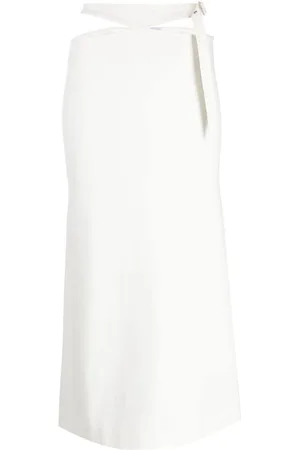 The Attico Falda midi con aberturas