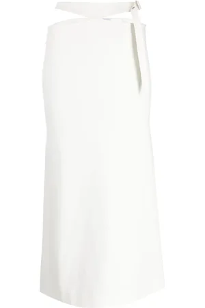 The Attico Falda midi con aberturas
