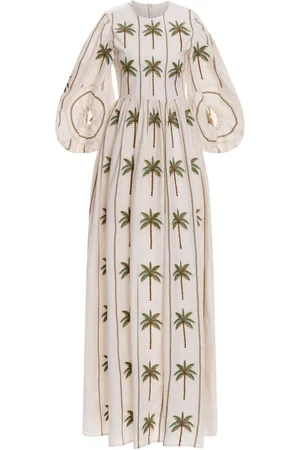 Agua by Agua Bendita Vestido largo Raquel Victoria