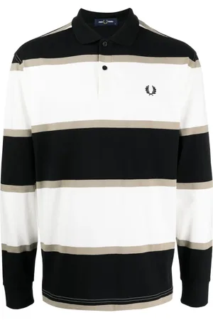 Fred Perry Playera tipo polo con rayas estampadas