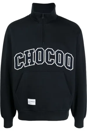 Chocoolate Sudadera con logo bordado y cierre