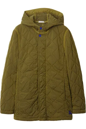 Burberry Chamarra con capitonado de rombos y capucha