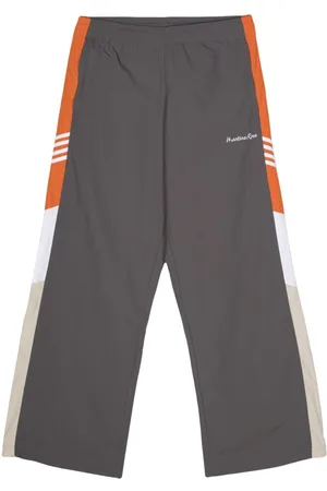 MARTINE ROSE Pants anchos con logo bordado