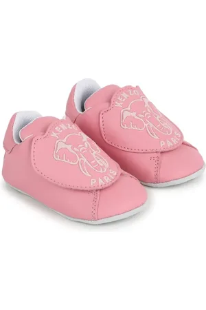 Kenzo Slippers con cierre autoadherente y estampado de elefante