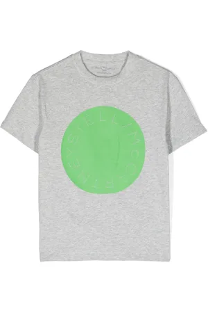 Stella McCartney Playera con aplique del logo