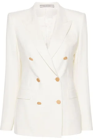 TAGLIATORE Blazer con doble botonadura y solapas de pico