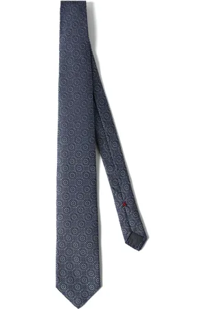 Brunello Cucinelli Corbata de seda en jacquard