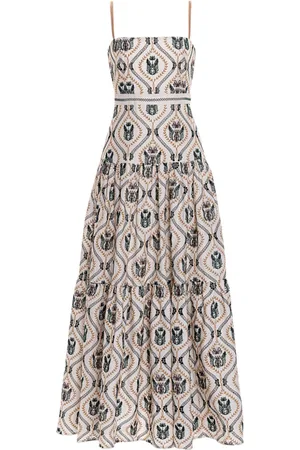 Agua by Agua Bendita Vestido largo Lima Jarrón