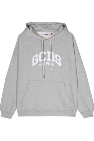 GCDS Hoodie con aplique del logo
