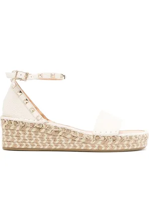 VALENTINO GARAVANI Alpargatas Rockstud con tacón de 55mm