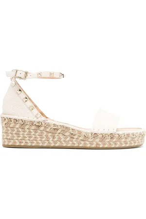 VALENTINO GARAVANI Alpargatas Rockstud con tacón de 55mm