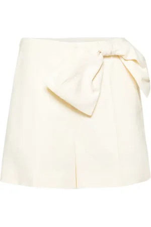 Chloé Shorts con detalle de moño