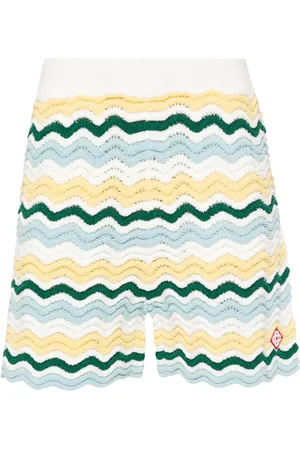 Casablanca Shorts tejidos Wavy Boucle en 3D