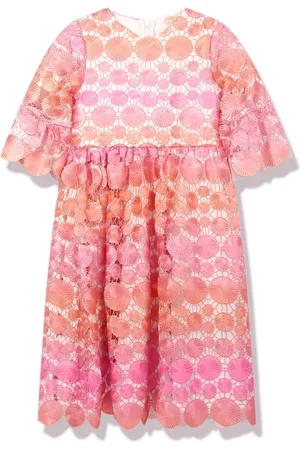 Marlo Vestido corto acampanado de tejido flojo