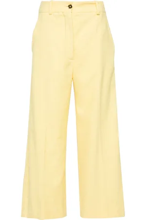 Patou Pantalones rectos con efecto de toalla