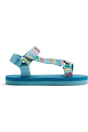 Stella McCartney Sandalias con cierre autoadherente y logo