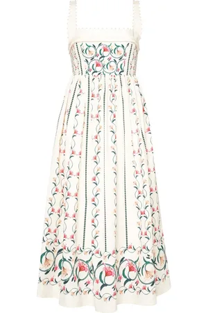 Agua by Agua Bendita Vestido midi Barbara Rocio