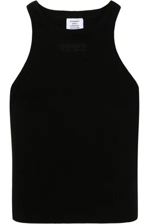 Vetements Top tejido de canalé