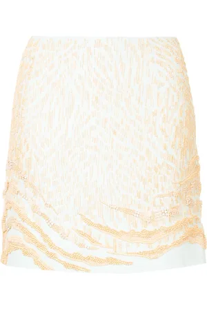 Roberto Cavalli Patterned design short skirt