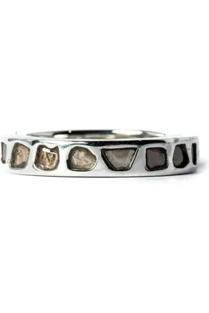 PARTS OF FOUR Anillo Sistema en plata de ley y diamante