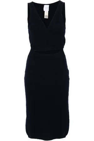 Patou Vestido midi con aberturas