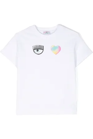 Chiara Ferragni Playera con logo estampado