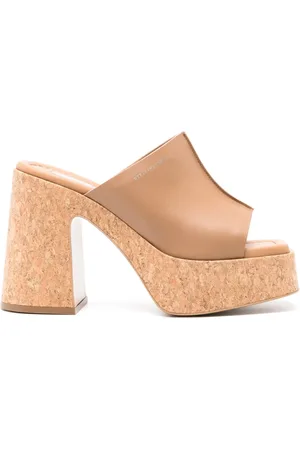 Stella McCartney Mules Skyla con plataforma de 110mm
