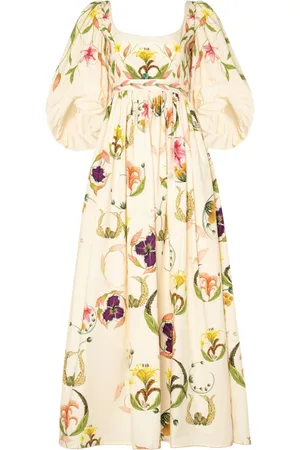 Agua by Agua Bendita Vestido largo Vivianne Marina