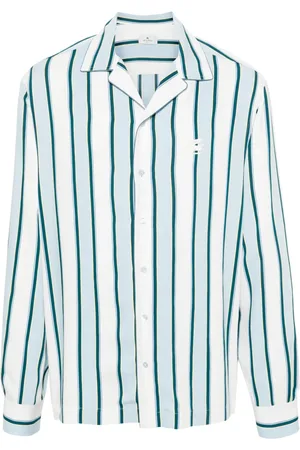 Etro Camisa con motivo de rayas