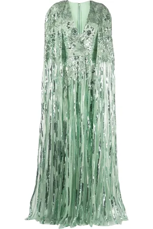 Elie saab Vestido de fiesta con aplique floral