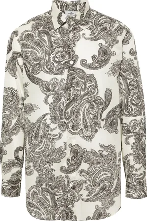 Etro Camisa con estampado de cachemira