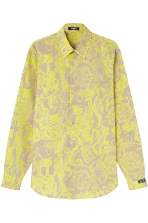 VERSACE Camisa con estampado Barocco