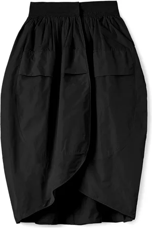 Jil Sander Falda midi voluminosa