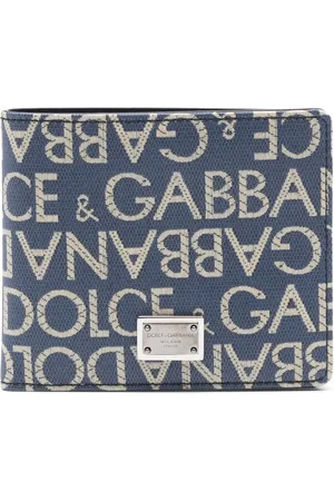 Dolce & Gabbana Cartera con logo en jacquard