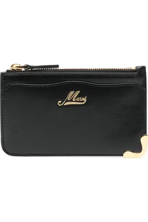 Marni Tarjetero con logo bordado