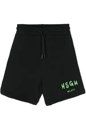 Msgm Shorts con logo estampado