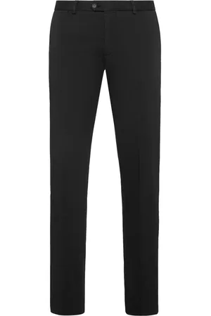 Philipp Plein Pantalones chinos con parche del logo