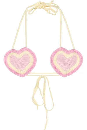 GCDS Top de bikini de crochet