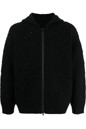 CROQUIS Hoodie con aberturas y cierre