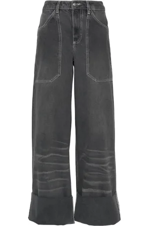 Cannari Concept Jeans anchos con tiro medio