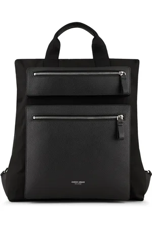 Giorgio Armani Mochila con sello del logo
