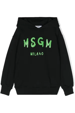Msgm Hoodie con logo estampado