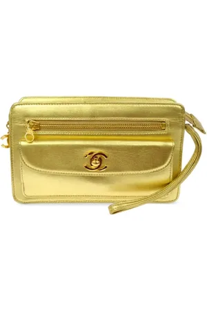 CHANEL Bolsa de mano con logo CC 1997