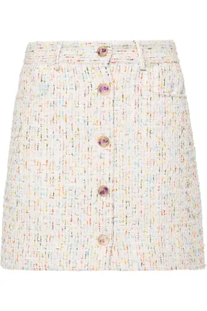 Msgm Falda corta de bouclé