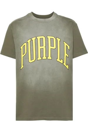 Purple Brand Playera con logo estampado