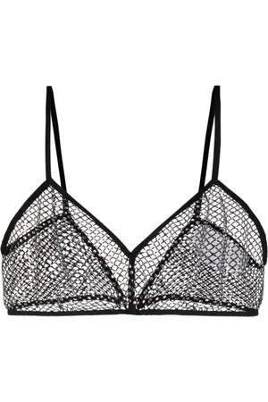 GENNY Top estilo brasier de malla