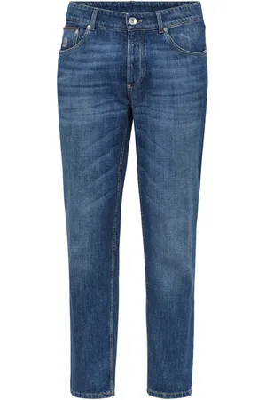Brunello Cucinelli Jeans slim con tiro medio